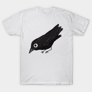 Funny crow illustration T-Shirt